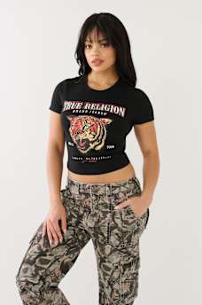 TIGER LOGO BABY TEE, image 2