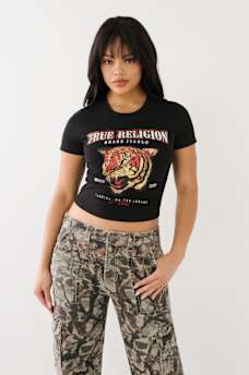 TIGER LOGO BABY TEE, image 3