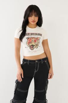 TIGER LOGO BABY TEE 