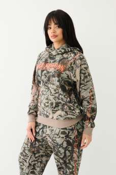  HUNTER CAMO BIG T BOYFRIEND HOODIE