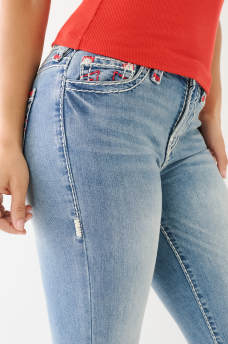 BECCA MID RISE SUPER T BOOTCUT JEAN, image 5