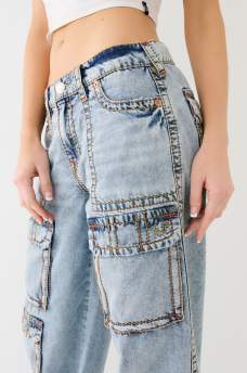 JESSIE SUPER BAGGY CARGO JEAN, image 2