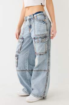 JESSIE SUPER BAGGY CARGO JEAN, image 5