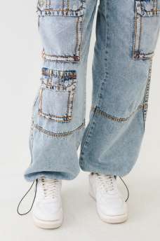 JESSIE SUPER BAGGY CARGO JEAN, image 7