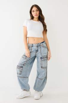 JESSIE SUPER BAGGY CARGO JEAN, image 8