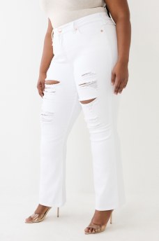 PLUS BECCA DISTRESSED BOOTCUT JEAN, image 4