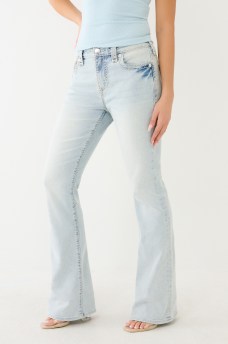 BECCA MID RISE SUPER T BOOTCUT JEAN, image 5