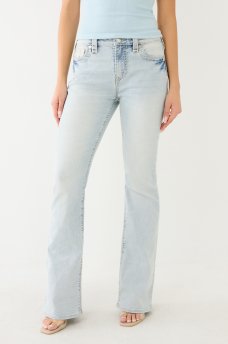 BECCA MID RISE SUPER T BOOTCUT JEAN, image 1