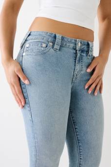 JEANS SKINNY CURVIL&Iacute;NEOS JENNIE DE TIRO MEDIO