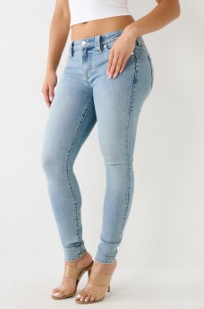 JEANS SKINNY CURVIL&Iacute;NEOS JENNIE DE TIRO MEDIO