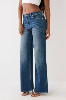 LEILA HIGH RISE WIDE LEG JEAN, image 4