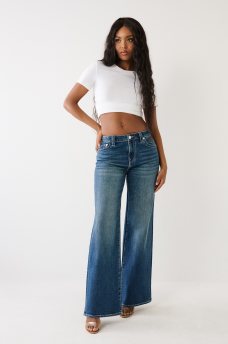 LEILA HIGH RISE WIDE LEG JEAN