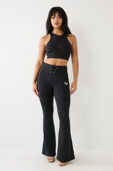 LACE UP SPORTS BRA TOP, image 5