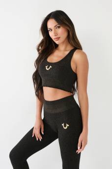 LUREX SEAMLESS SPORTS BRA TOP, image 3