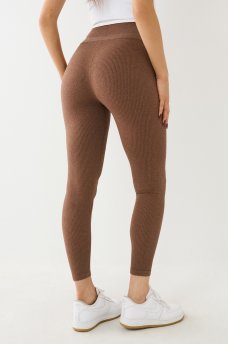 HORSESHOE LOGO SEAMLESS LUREX LEGGINGS, image 6