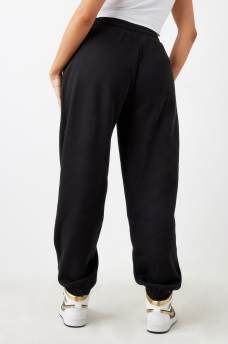 CRYSTAL HORSESHOE BOX HIGH RISE BOYFRIEND JOGGER