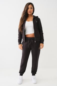 STUDDED FLEECE JOGGER, image 3