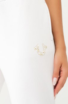 STUDDED FLEECE JOGGER, image 3
