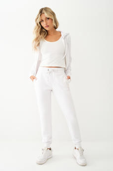STUDDED FLEECE JOGGER, image 4