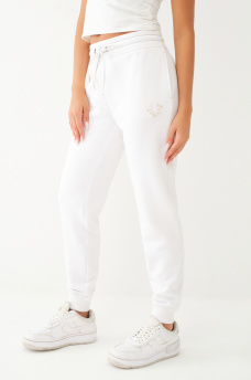 STUDDED FLEECE JOGGER, image 1