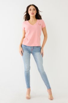 CRYSTAL HS MULTI LOGO TEE, image 5