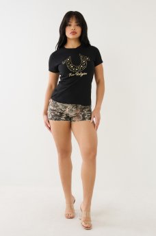 STUDDED HORSESHOE TEE, image 2