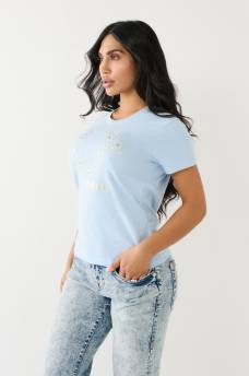 STUDDED HORSESHOE TEE, image 3