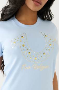 STUDDED HORSESHOE TEE, image 1