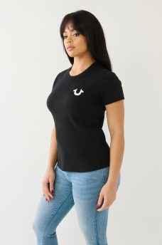 GLITTER HS TR LOGO TEE, image 4