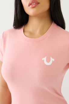 GLITTER HS TR LOGO TEE, image 2