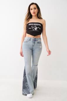 BUDDHA LOGO SCARF TOP, image 2