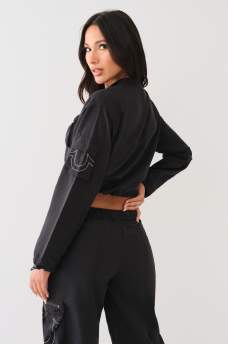 HORSESHOE CROP ANORAK JACKET, image 3