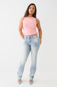 BILLIE MID RISE SUPER T STRAIGHT JEAN, image 2