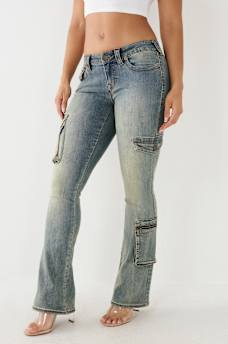 BECCA LOW RISE CARGO BOOTCUT, image 6