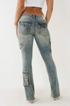 BECCA LOW RISE CARGO BOOTCUT, image 8