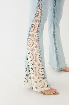 JOEY CROCHET FLARE JEAN, image 4