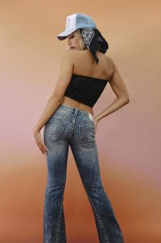 JOEY LOW RISE VINTAGE FLARE JEAN, image 2