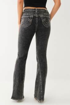 JOEY LOW RISE BIG T FLARE JEAN, image 3