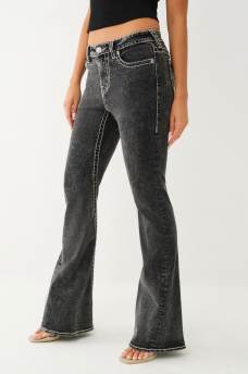 JOEY LOW RISE BIG T FLARE JEAN, image 5