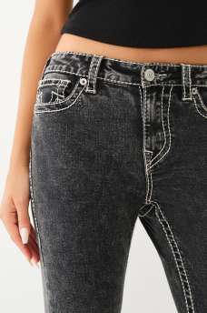 JOEY LOW RISE BIG T FLARE JEAN, image 6