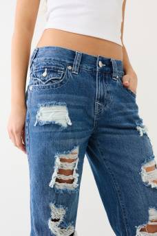 RICKI DISTRESSED RELAXED JEAN, image 4