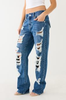 RICKI DISTRESSED RELAXED JEAN, image 5