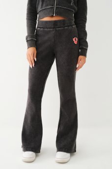 BIG T LOW RISE FLARE SWEAT PANT, image 4