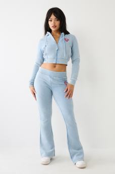 BIG T LOW RISE FLARE SWEAT PANT, image 5