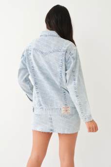 JIMMY MONOGRAM OVERSIZED DENIM JACKET, image 7
