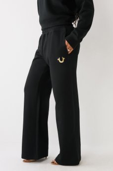 PANTALONES JOGGER ANCHO CON LOGOTIPO, image 9