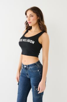 TR RAW CUT CROP TANK, image 3