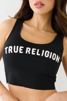 TR RAW CUT CROP TANK, image 1