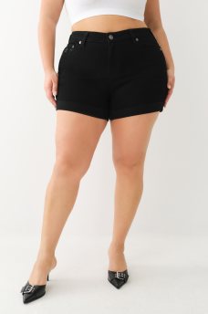 PLUS JENNIE ROLLED CURVY SHORT, image 3