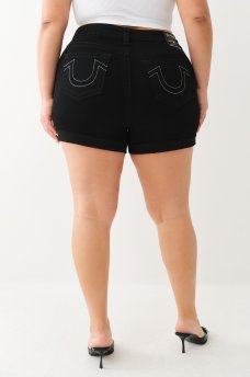 PLUS JENNIE ROLLED CURVY SHORT, image 6